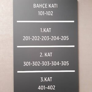 Kat Yönlendirmeleri 31