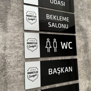 Toplantı Odası Kapı İsimliği