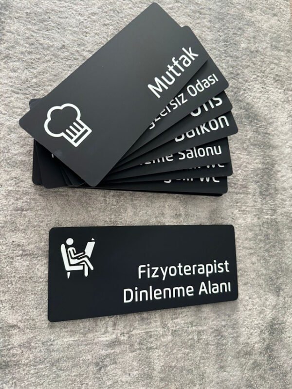 Sağlık Kurumları Kapı İsimlikleri